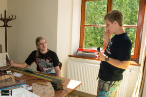modelarze na spotkaniu